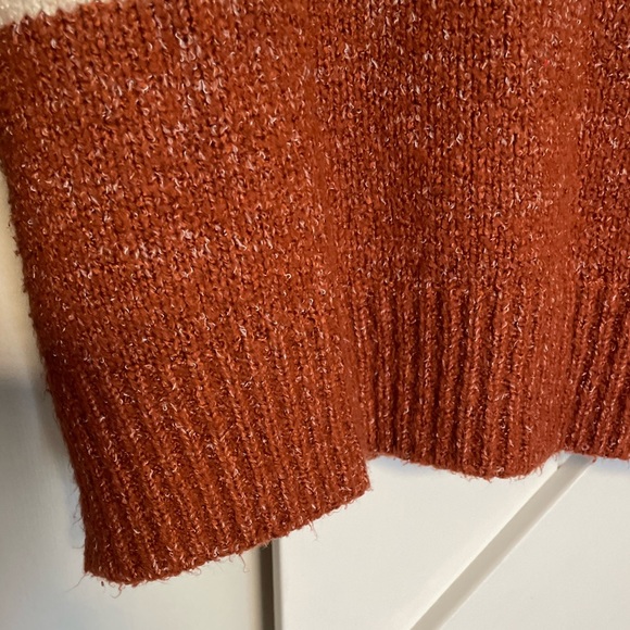 Others follow Rust Striped Sweater Size Small - Picture 7 of 10